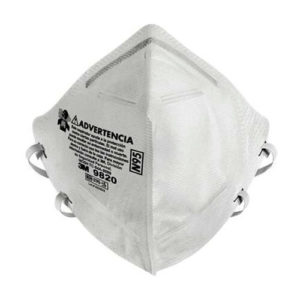 Respirador N95-Marca-3M™-9010 Plegable Blanco