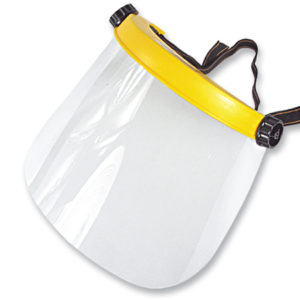 Careta de Protección Facial con Banda Ajustable y Visor Claro